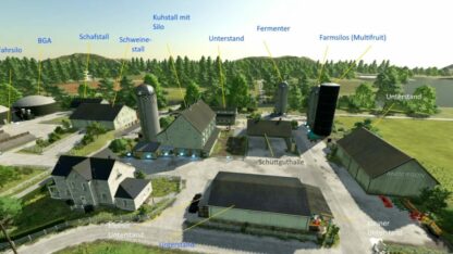 White Farm Buildings Pack v 1.0