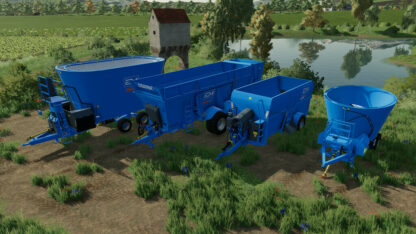 EuroMilk Forage Wagons Pack v 1.0