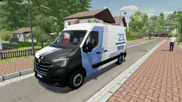 Renault Master Ze V 2.1 ⋆ Fs22 Mods