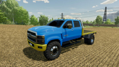 2018 Chevrolet Silverado 4500 Hd Flatbed V 1.1 ⋆ Fs22 Mods