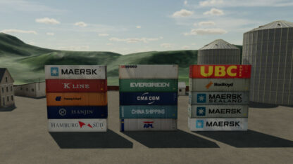 Cargo Container Pack (Prefab) v 1.0