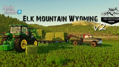 Elk Mountain Wyoming Map v 1.0