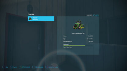 Repair and Paint Settings v 1.1
