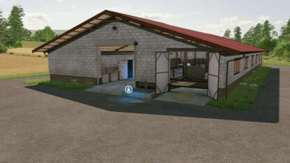 42 x 22 meters Cow Shed v 1.0