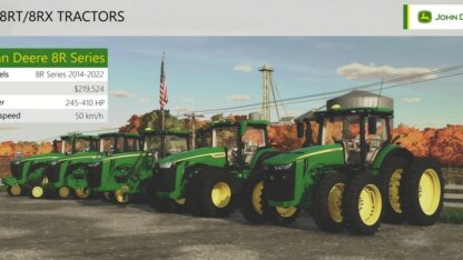 John Deere 8R US Series v 1.0