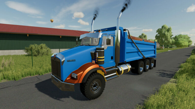 Kenworth T800 Dump Truck v 1.0 ⋆ FS22 mods