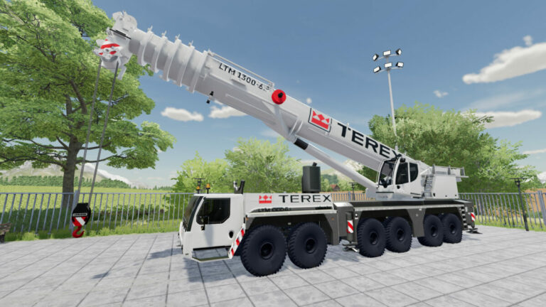 Liebherr LTM 1300 6-3 Terex Edition v 1.0 ⋆ FS22 mods