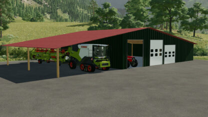 Machine Shed with Canopy Roof v 1.0