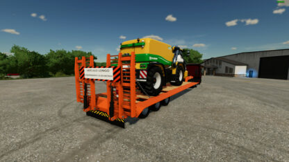 Agricultural Low Loader Trailer v 1.0