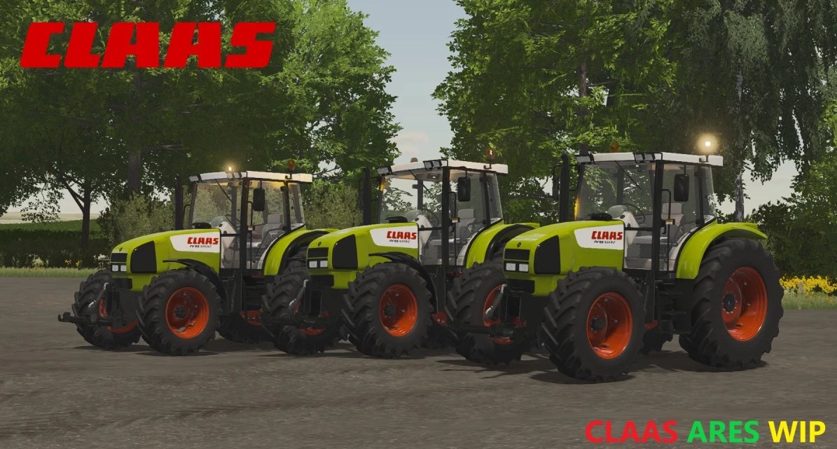 Claas Ares 616 Rz V 10 ⋆ Fs22 Mods 0971