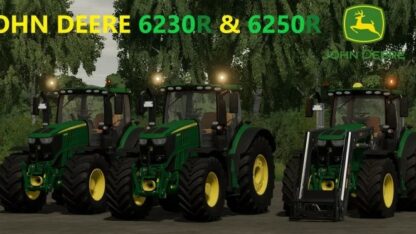 John Deere 6230R & 6250R v 1.0