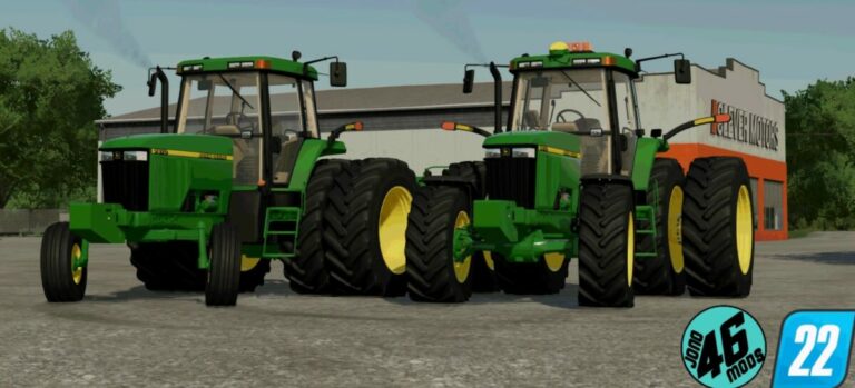 John Deere 7000 7010 Series V 2.0 ⋆ Fs22 Mods