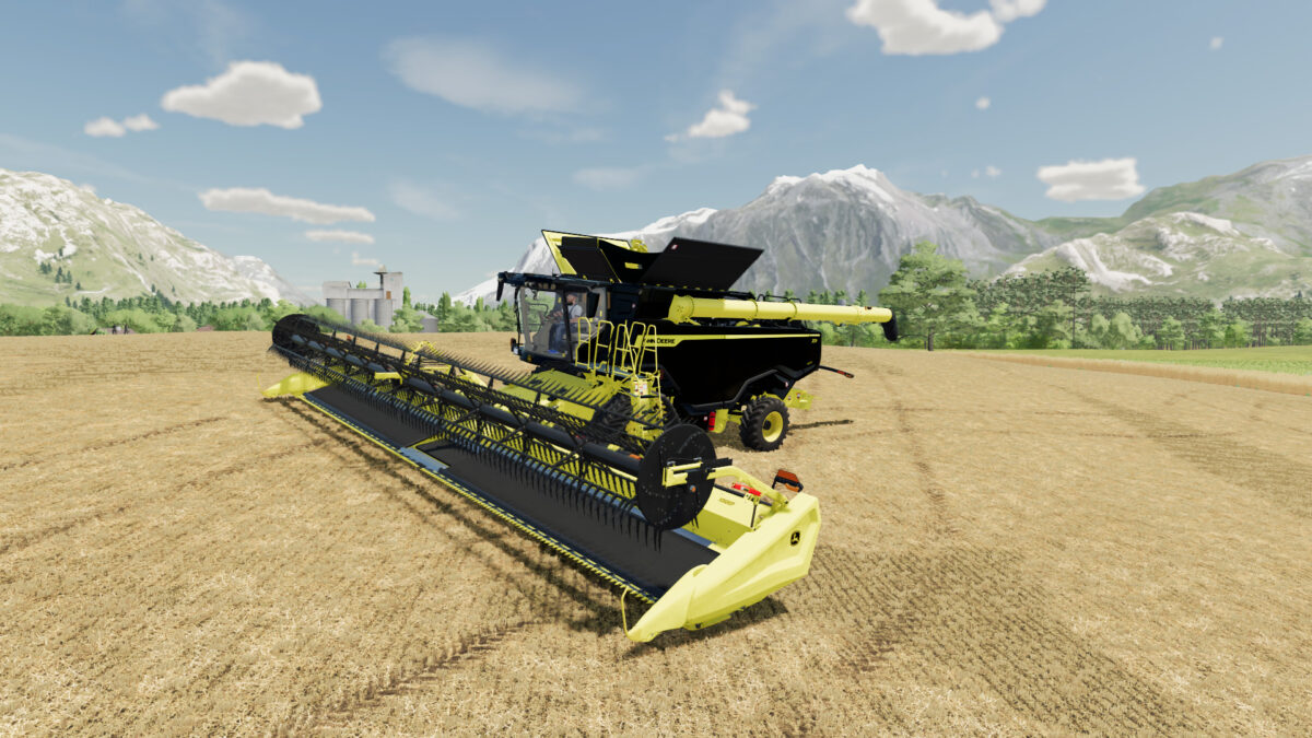 John Deere X9 1100 Black And Yellow Edition V 10 ⋆ Fs22 Mods 4773