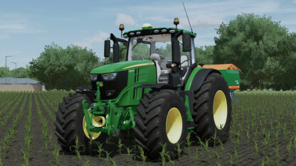 Realistic John Deere 6R Series Sound update (Prefab) v 1.0