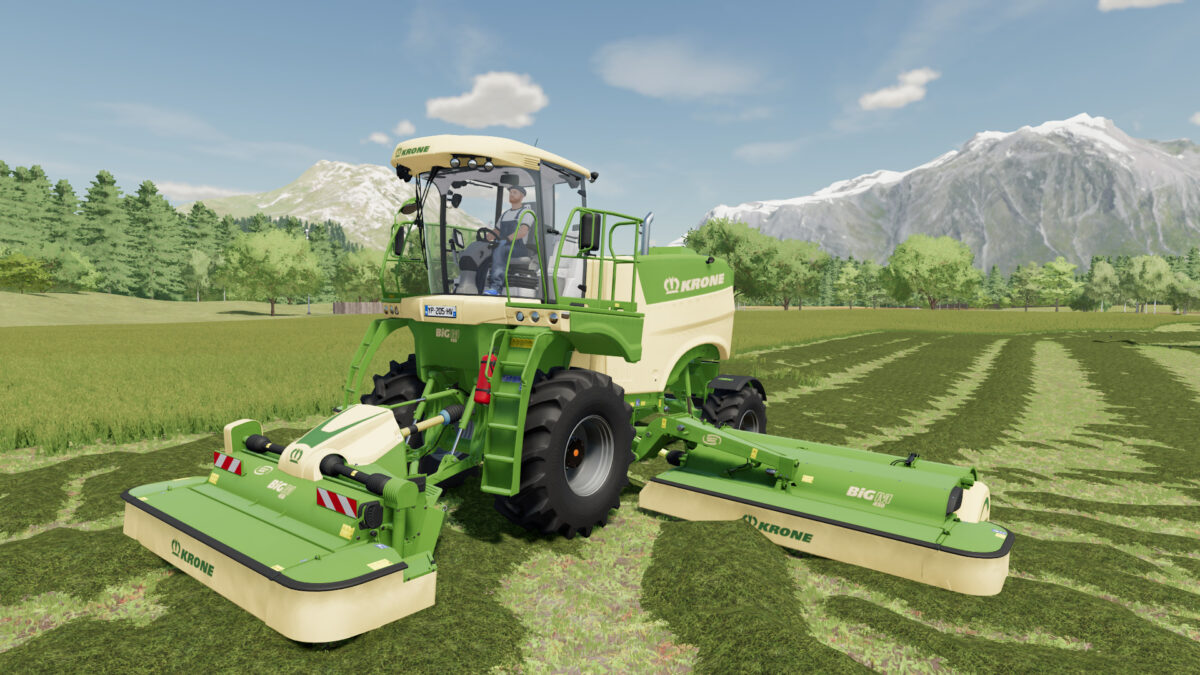 Krone Big M 450 V 50 ⋆ Fs22 Mods 6515