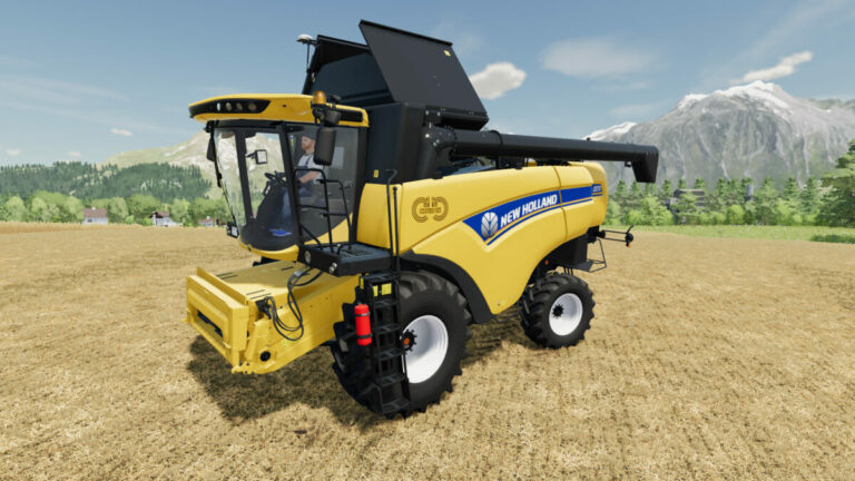 New Holland CH 7.70 v 5.0 ⋆ FS22 mods