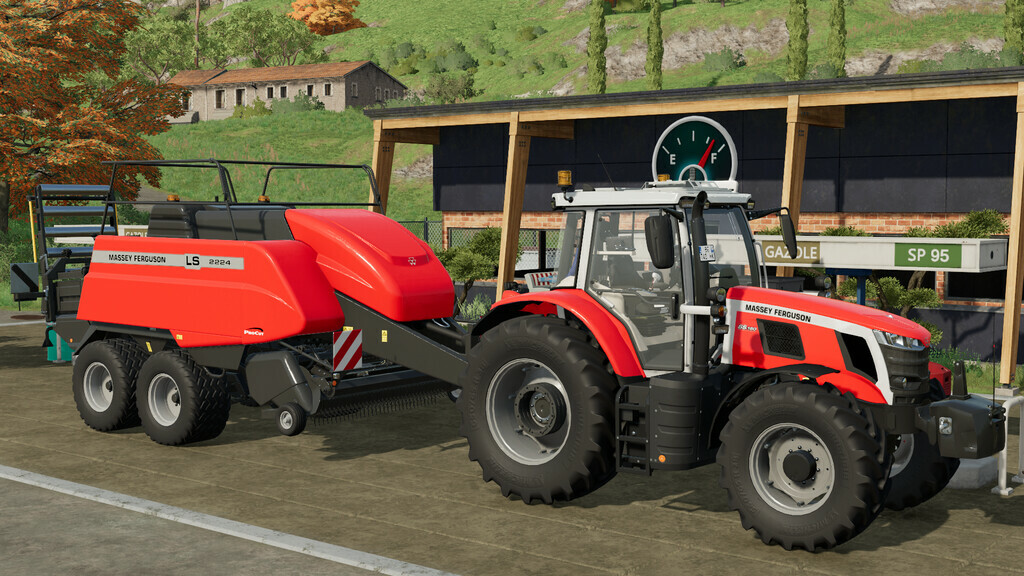 Massey Ferguson LS 2200 Gen2 Baler Pack v 1.1 ⋆ FS22 mods