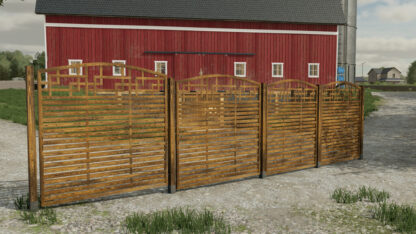 Decorative Wooden Fence v 1.0