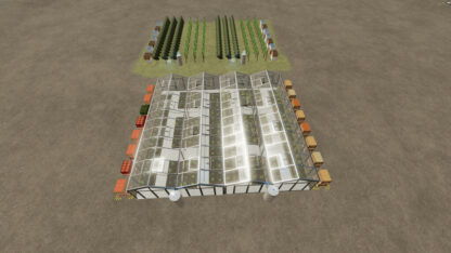 Multi Crop Greenhouses Pack v 1.0