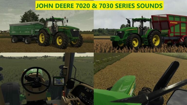 John Deere X Series Sounds Prefab V Fs Mods