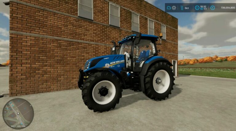 New Holland T6 Series v 1.0 ⋆ FS22 mods