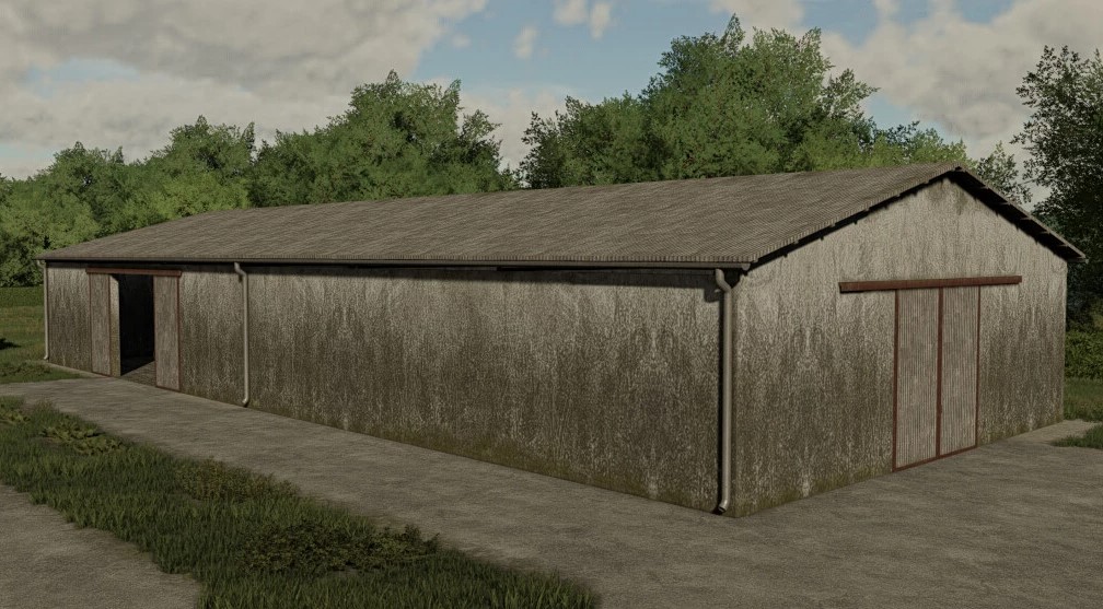 Old Grain Storages v 1.0 ⋆ FS22 mods