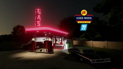 Old Retro Gas Station v 1.0