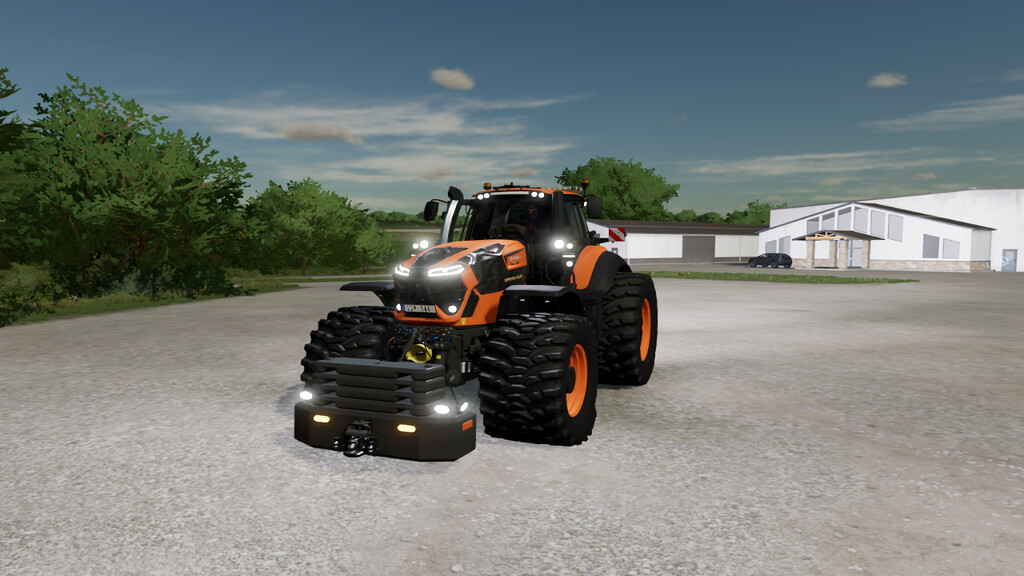 Hi-Vis LED-Lights Tractor Front Weight