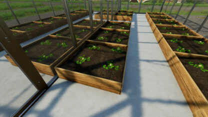 Vegetable Greenhouses Melons, Watermelons v 1.0