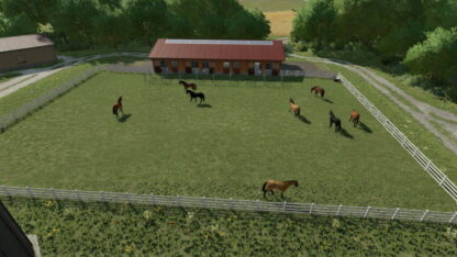 Horse Stable with Paddocks v 1.1