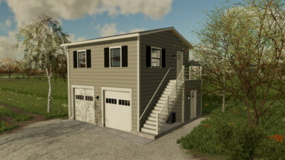 American Garage with Apartment v 1.0