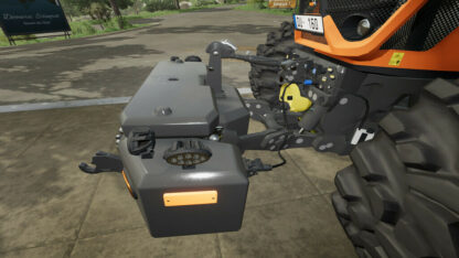 Hi-Vis LED Lights Tractor Front Weight v 1.0.1.0