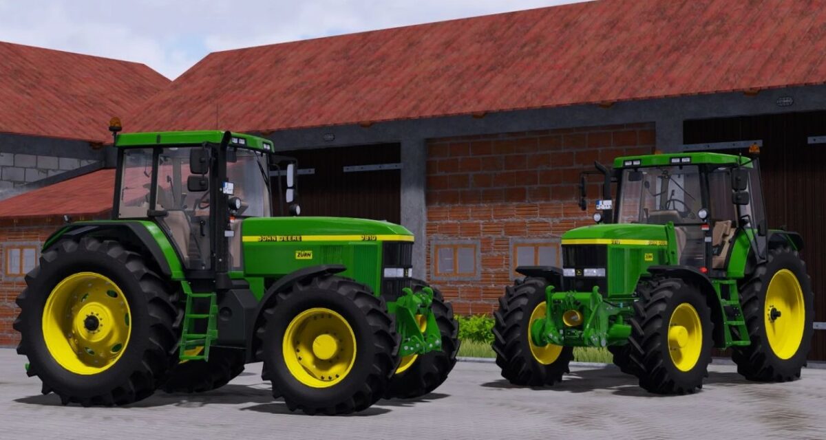 John Deere 7010 Series V 1101 ⋆ Fs22 Mods 4127