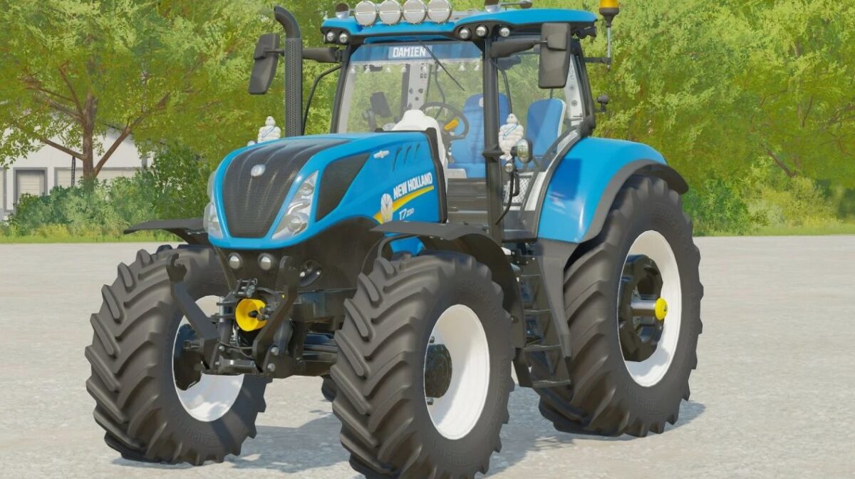 New Holland T7 Damsenfolie v 1.0.0.1 ⋆ FS22 mods