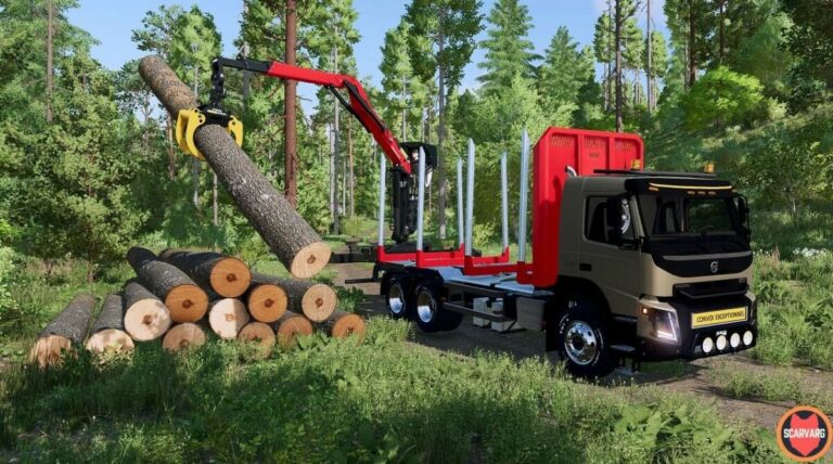 Volvo FMX Forestry v 1.0 ⋆ FS22 mods