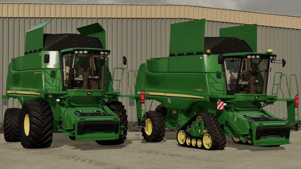 John Deere S690i / 9880i STS EU v 1.0 ⋆ FS22 mods