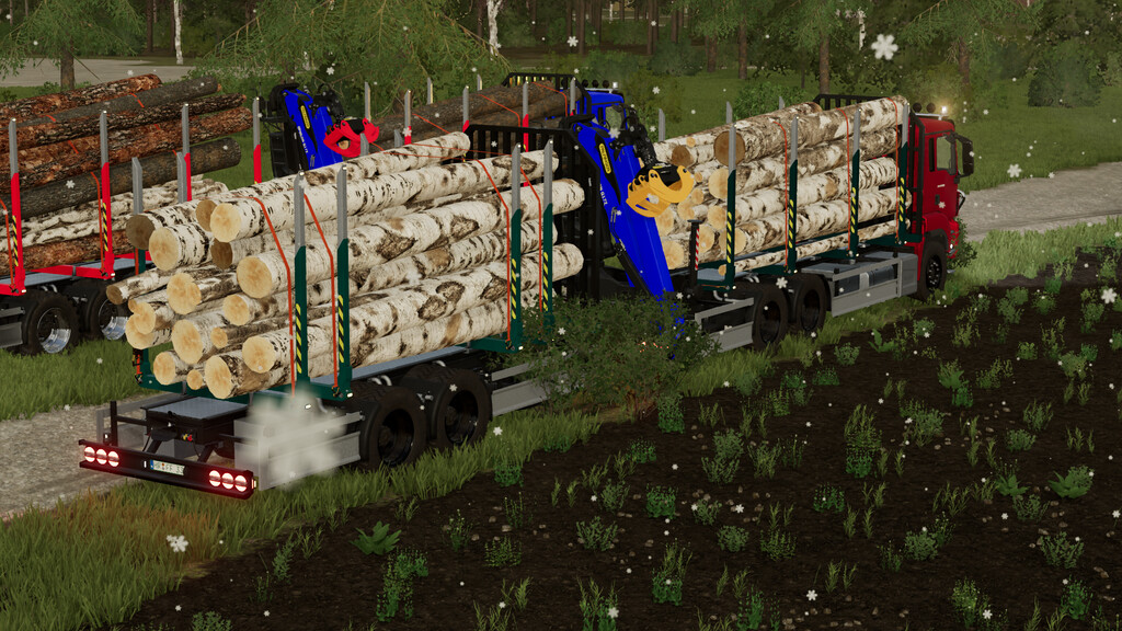 Lizard Short Wood Trailer Pack