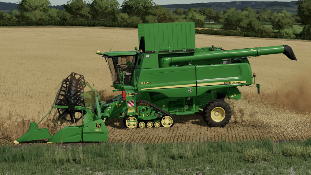 John Deere S690i / 9880i STS EU v 1.0.0.1 ⋆ FS22 mods