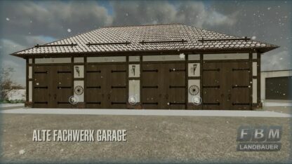 Old Half Timbered Garage v 1.0