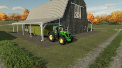 American Barn with Bale Storage v 1.0