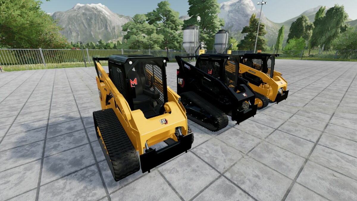 CAT 299D3XE Skid Steers Pack v 1.0 ⋆ FS22 mods