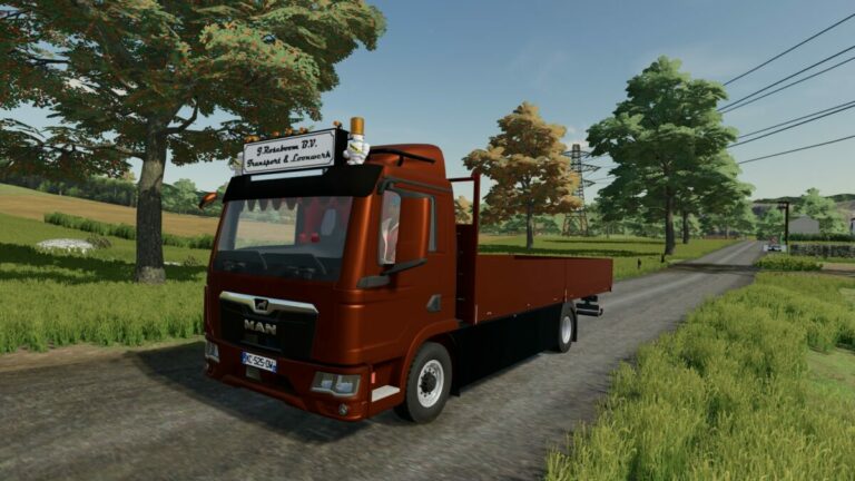 MAN TGL 12.220 v 1.0 ⋆ FS22 mods