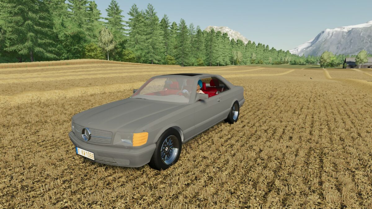 Mercedes Benz W126 Sec v 1.0 ⋆ FS22 mods