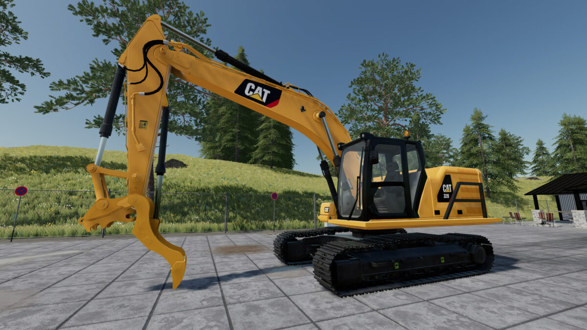 Caterpillar 320NG v 1.0 ⋆ FS22 mods