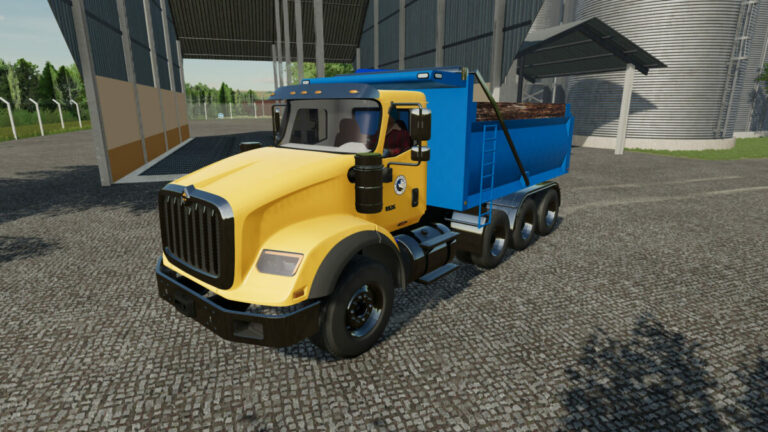 International HX 620 Dump Truck v 1.0 ⋆ FS22 mods