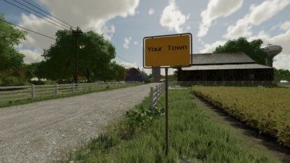Customizable Town Sign v 1.0