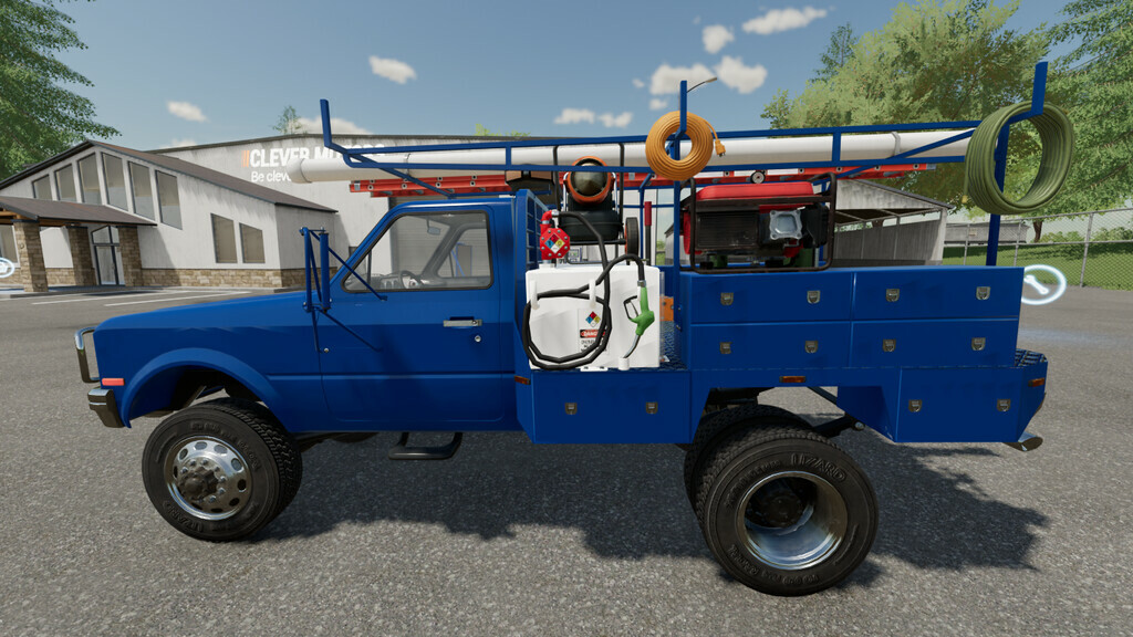 flatbed-service-truck-v-1-1-fs22-mods