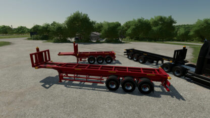 Tipping Container Trailers Pack v 2.0