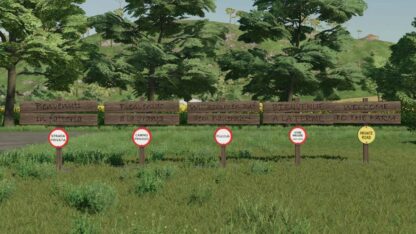 Welcome to the Farm Signs Pack v 1.0