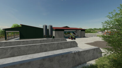 Cow Barn Big with GEA Mix Feeder v 1.0